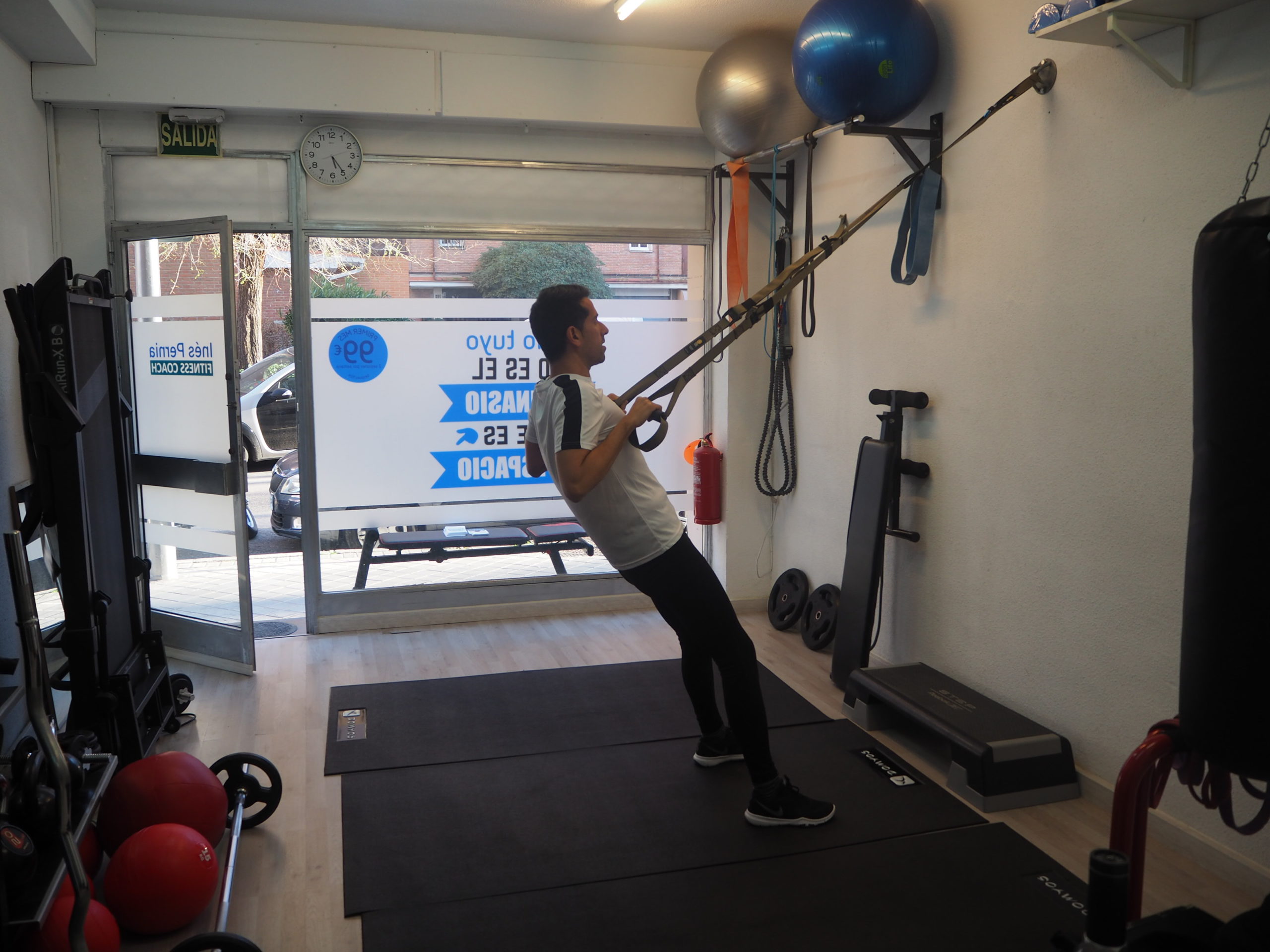Entrenamiento personal individual en Moratalaz