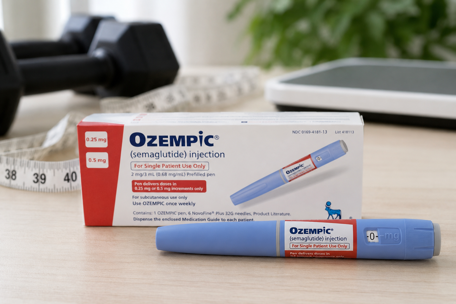 Ozempic, pérdida de peso y entrenamiento de fuerza para evitar pérdida de masa muscular