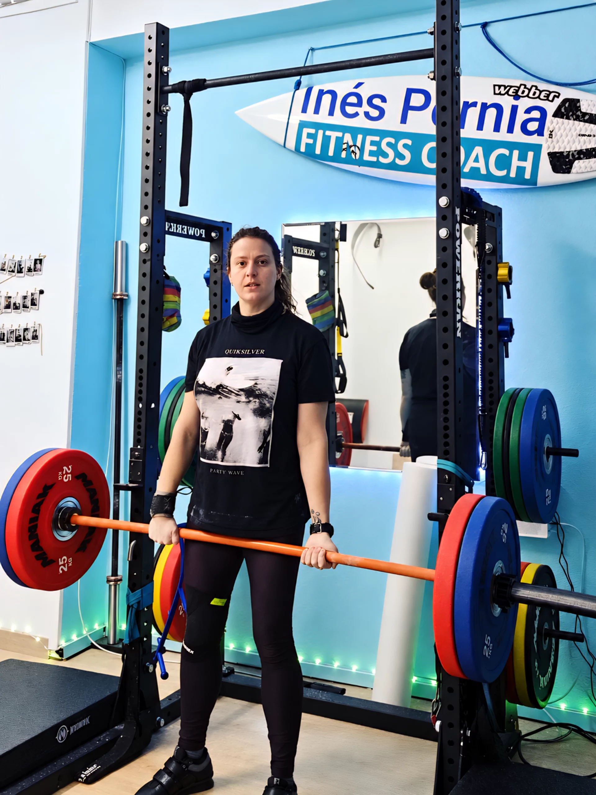 Inés Pernia, entrenadora personal en Moratalaz
